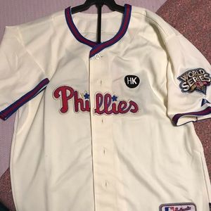 Phillies Majestic World Series 6 Howard Jersey YXL